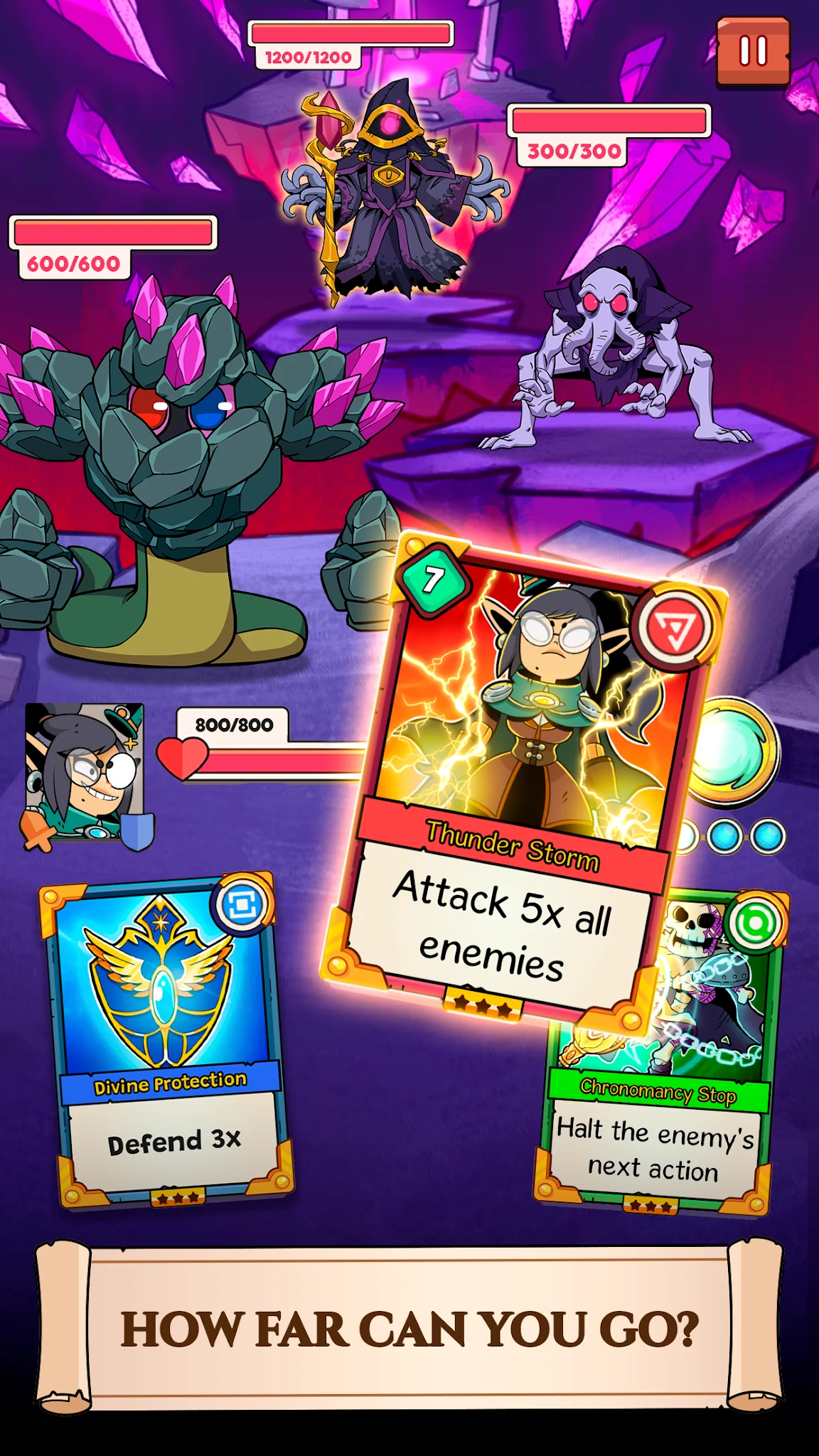 Capture d'écran Card Guardians 3