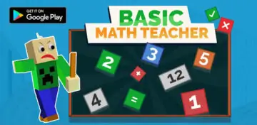 Poster Basic Math Teacher
