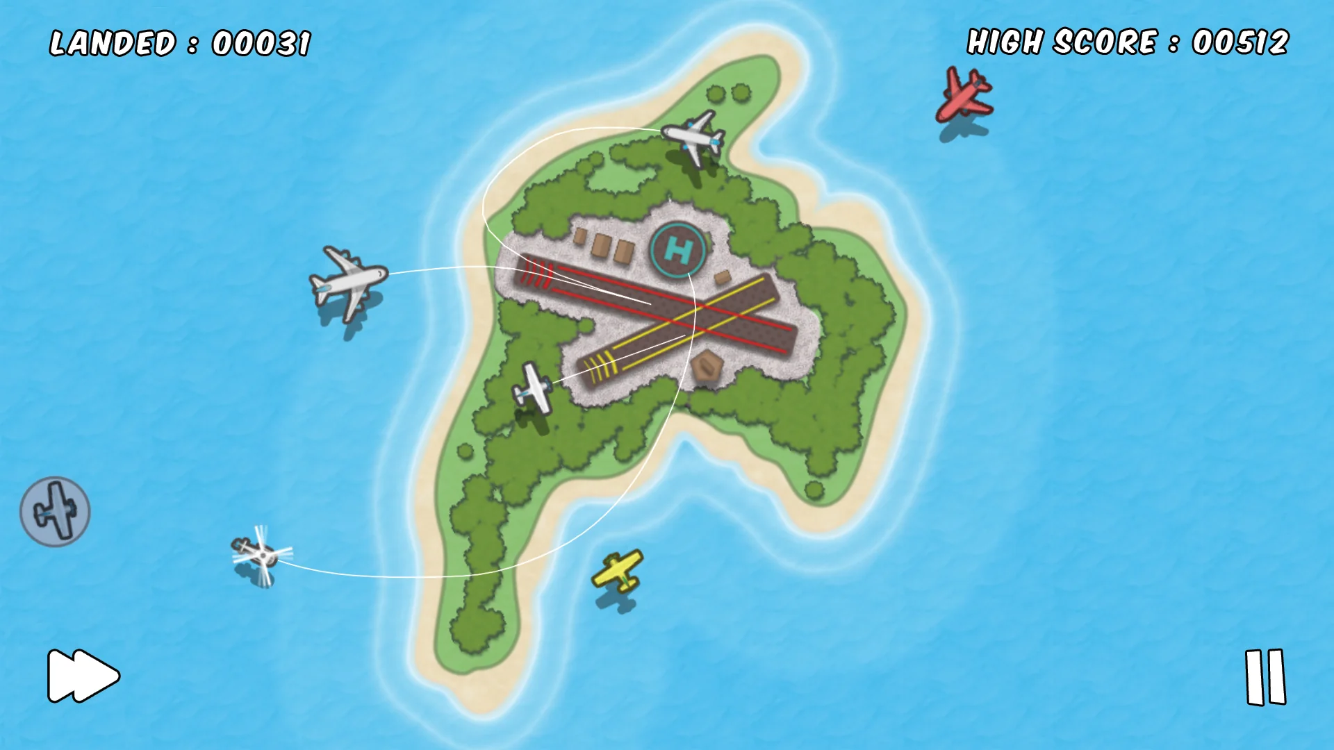 스크린샷 Planes Control - (ATC) 2