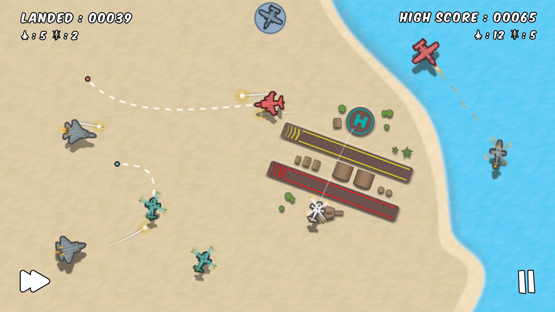 스크린샷 Planes Control - (ATC) 3