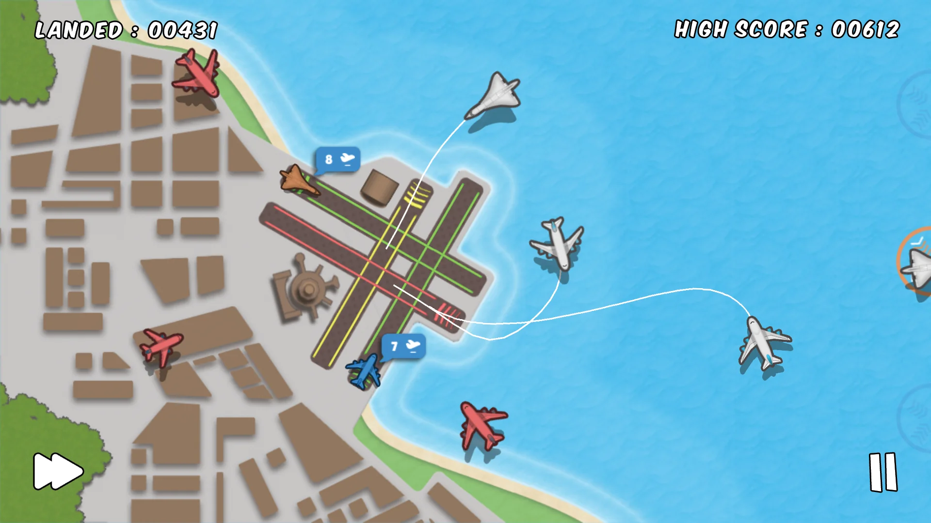 스크린샷 Planes Control - (ATC) 5
