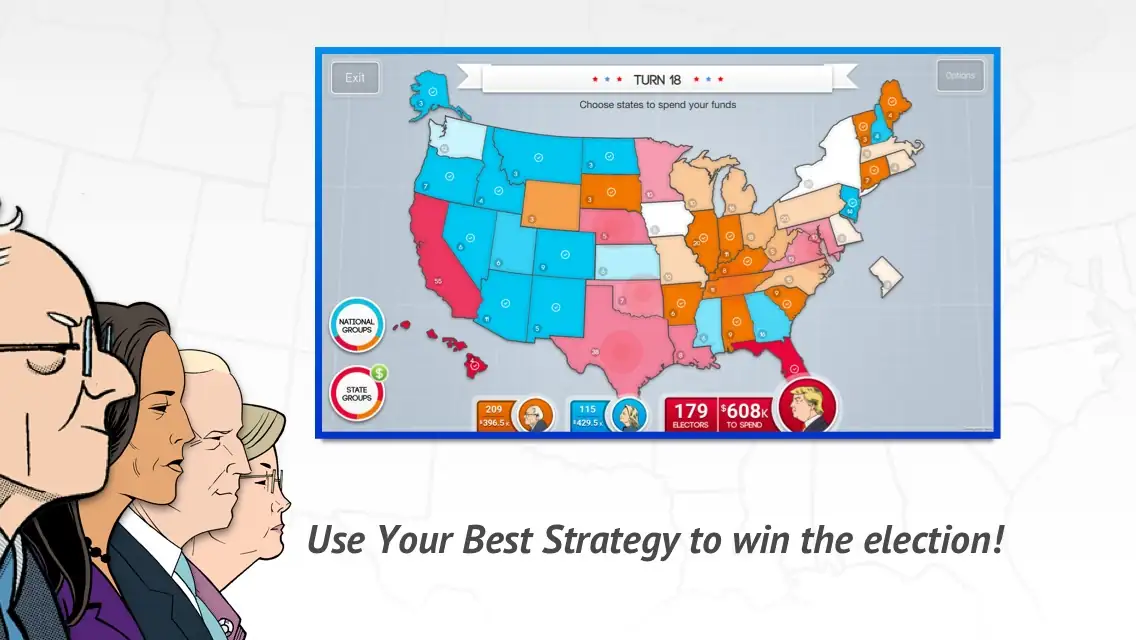 Скриншот 270 | Two Seventy US Election 5