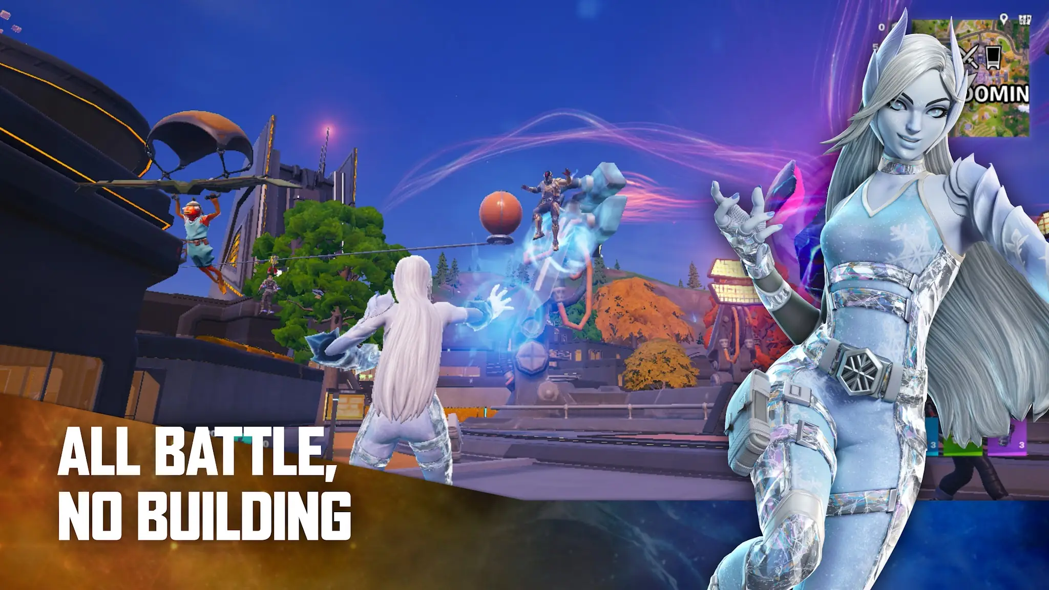 Snímek obrazovky Fortnite 3