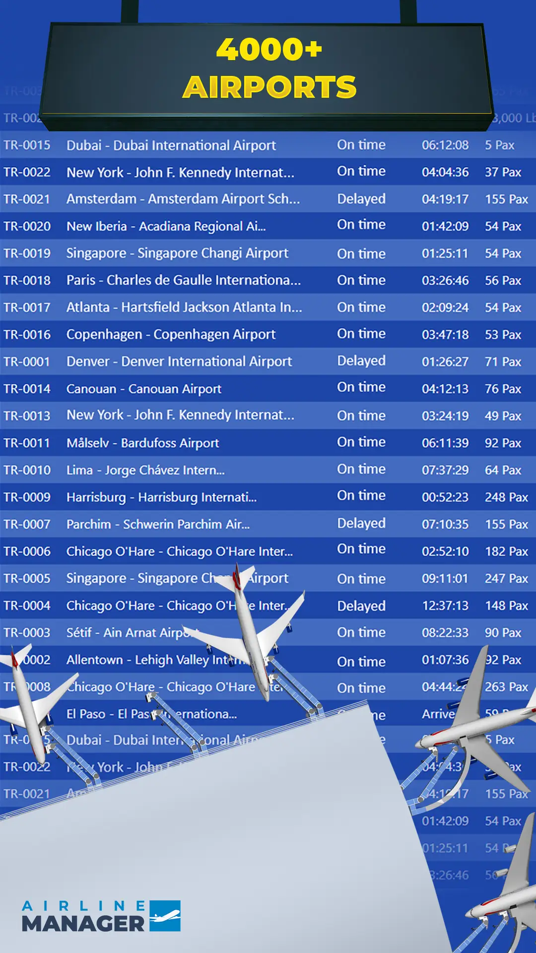 Tangkapan layar Airline Manager 7