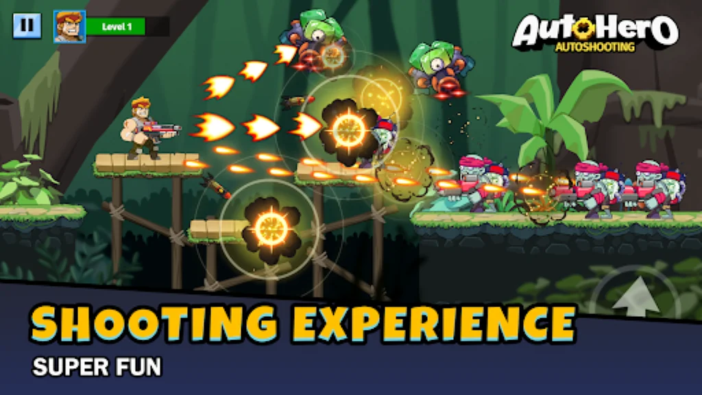 Snímek obrazovky Auto Hero: Auto-shooting game 1