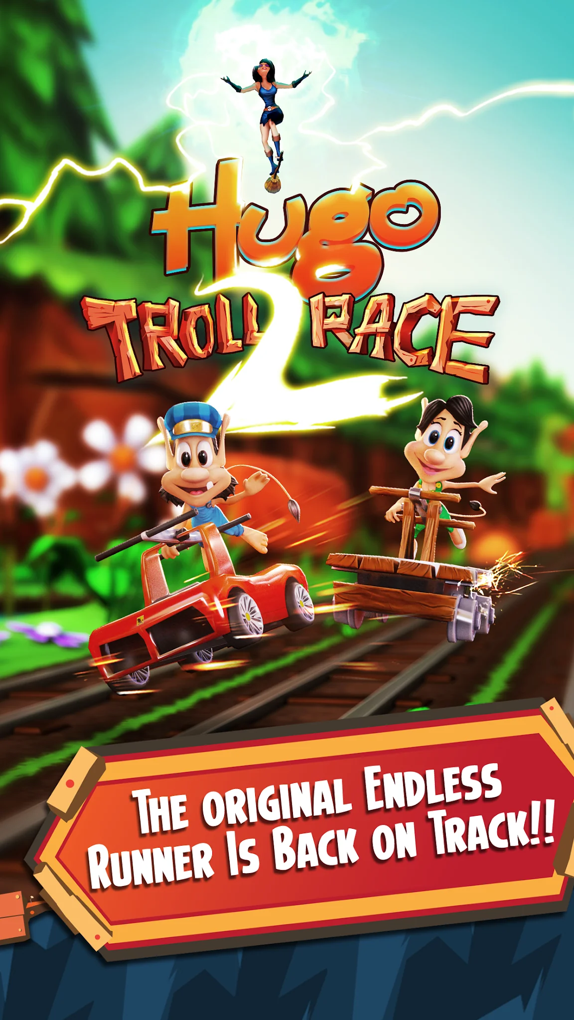 Screenshot Hugo Troll Race 2: Rail Rush 1