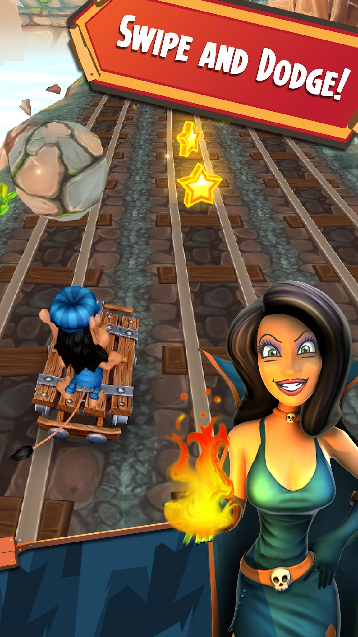 Screenshot Hugo Troll Race 2: Rail Rush 2