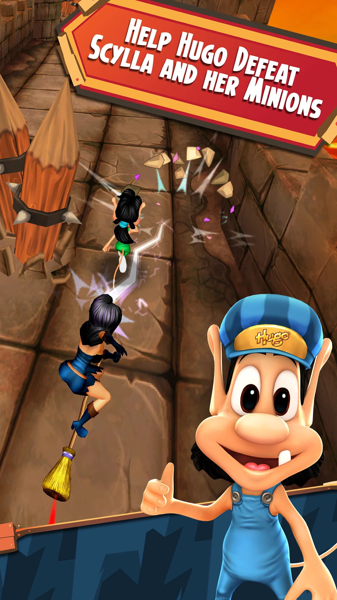 Screenshot Hugo Troll Race 2: Rail Rush 3