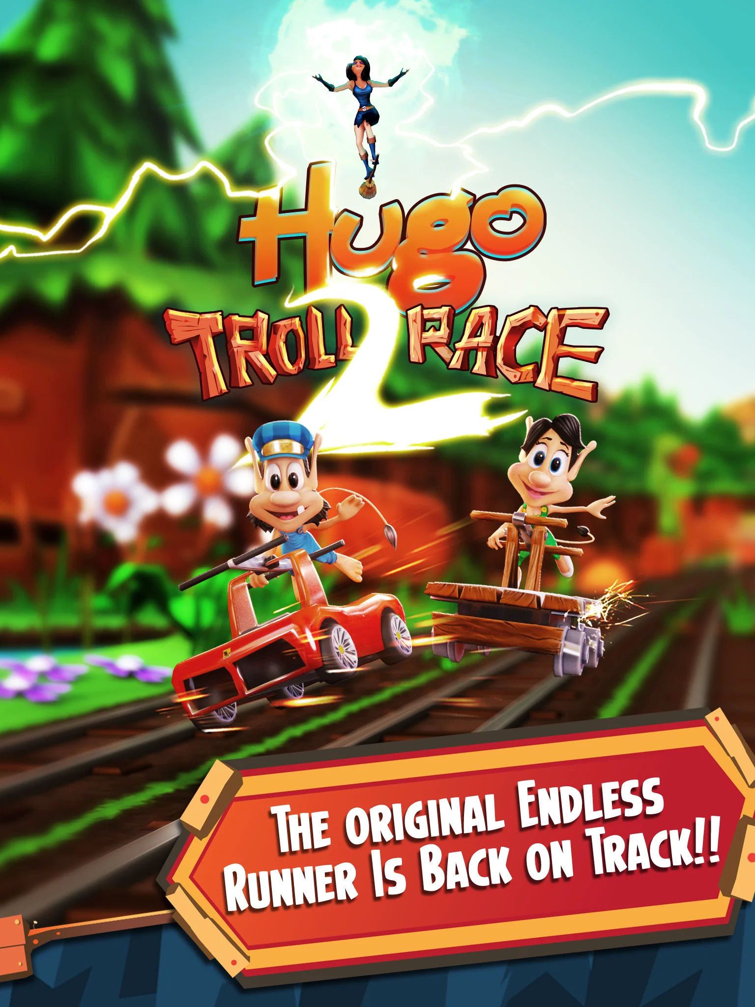 Screenshot Hugo Troll Race 2: Rail Rush 5