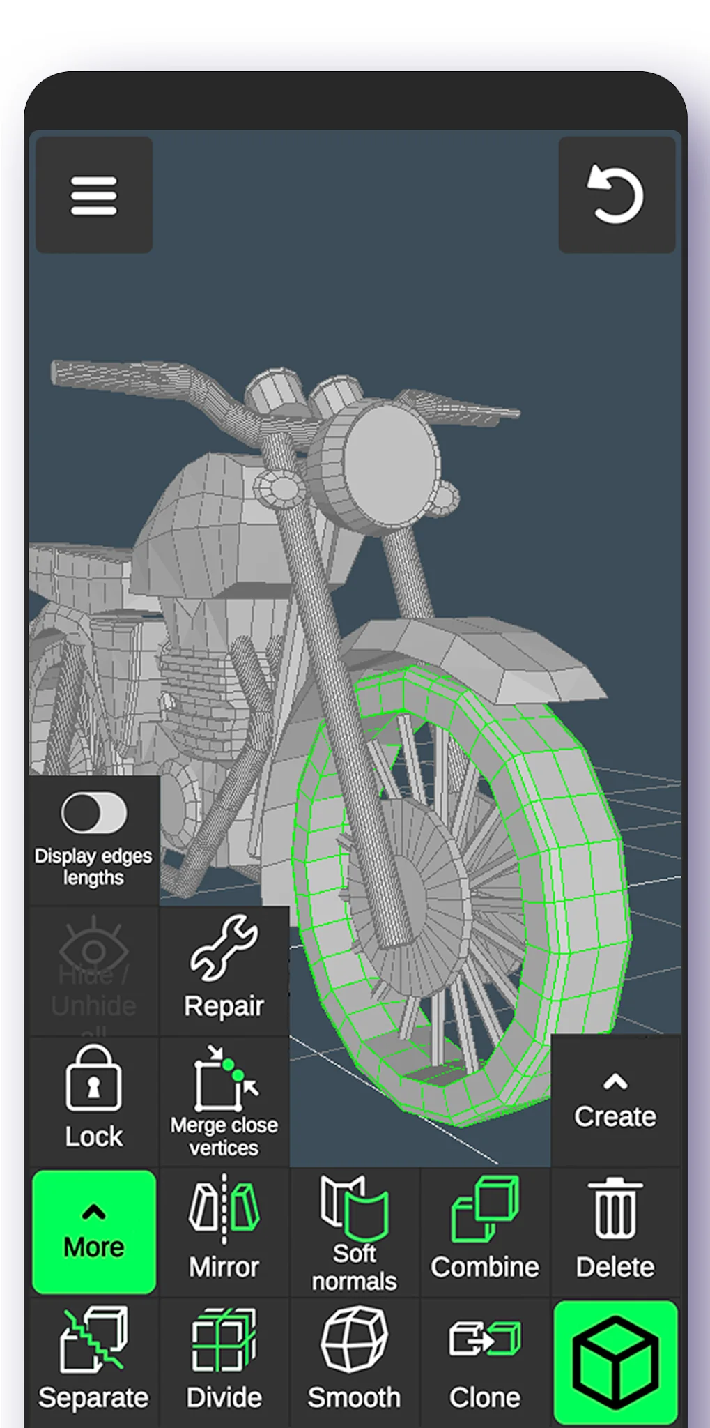 Снимка на екрана 3D Modeling App 2