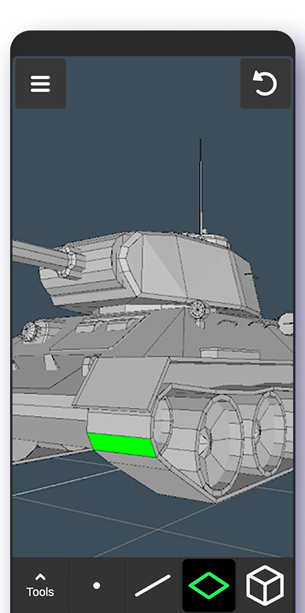 Снимка на екрана 3D Modeling App 8