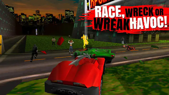 ภาพหน้าจอ Carmageddon 4