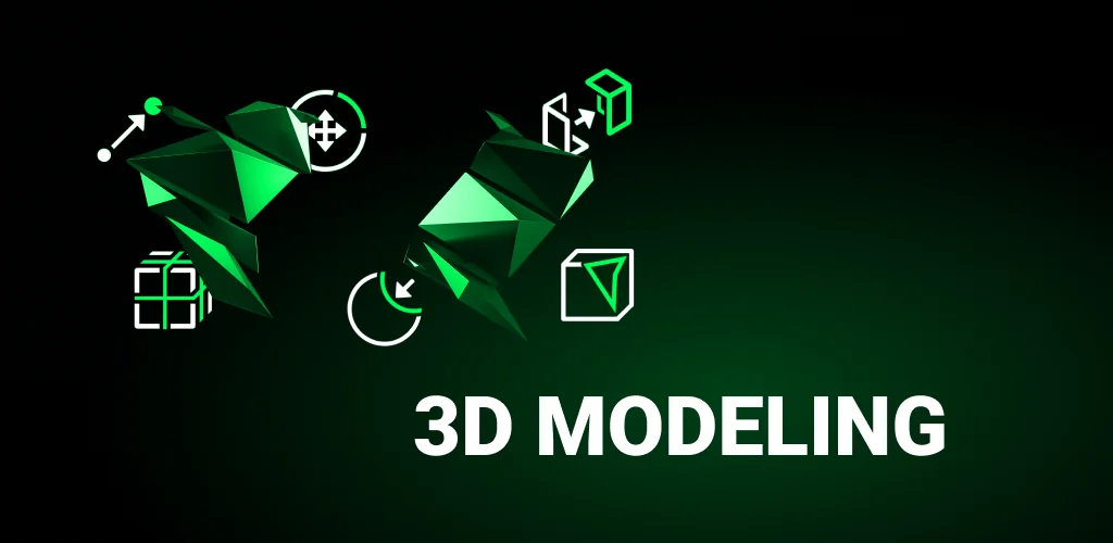 3D Modeling App приложение корица за Android