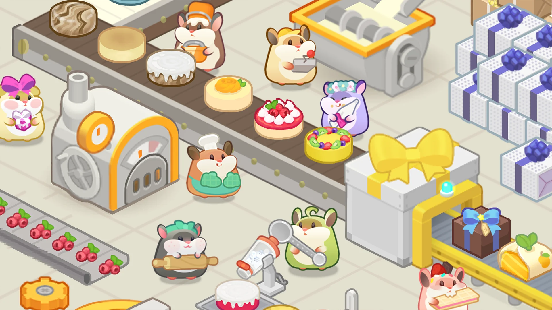 Capture d'écran Hamster cake factory 1
