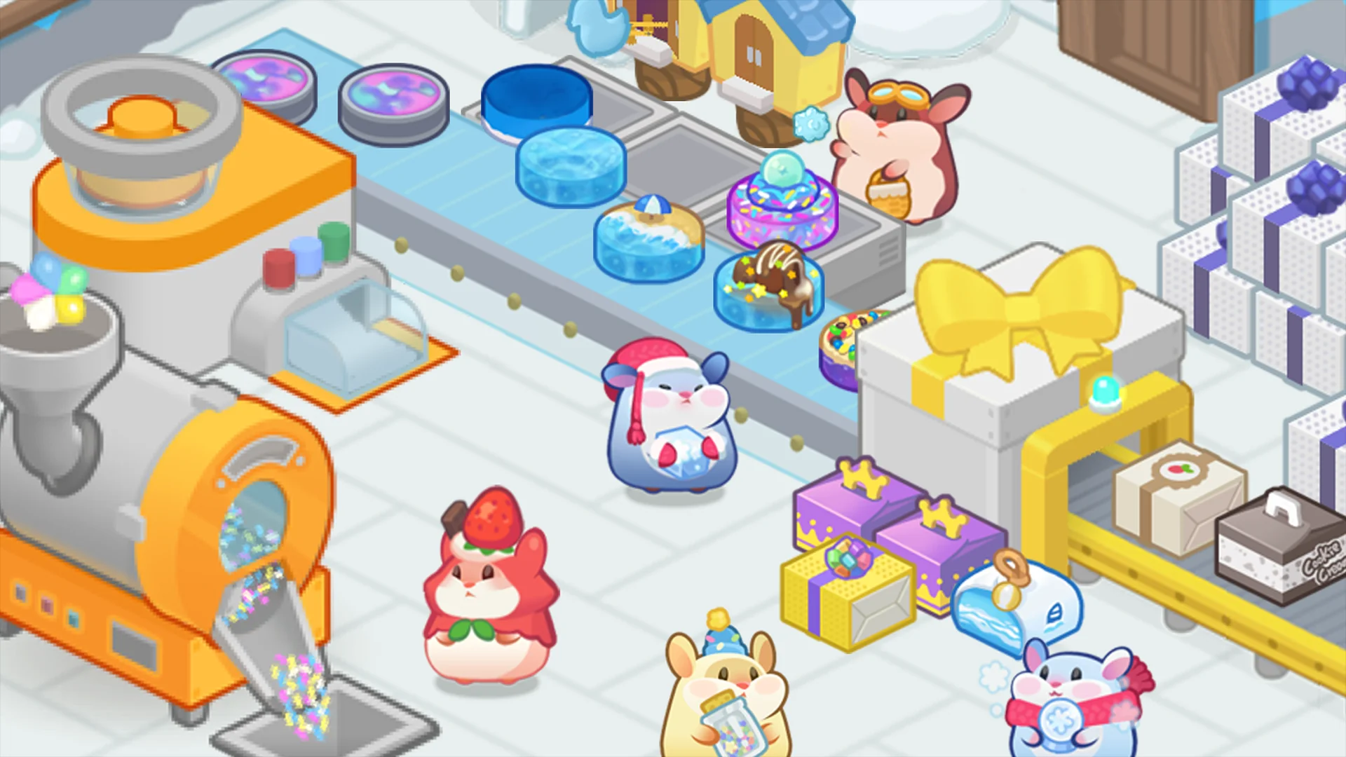 Capture d'écran Hamster cake factory 2
