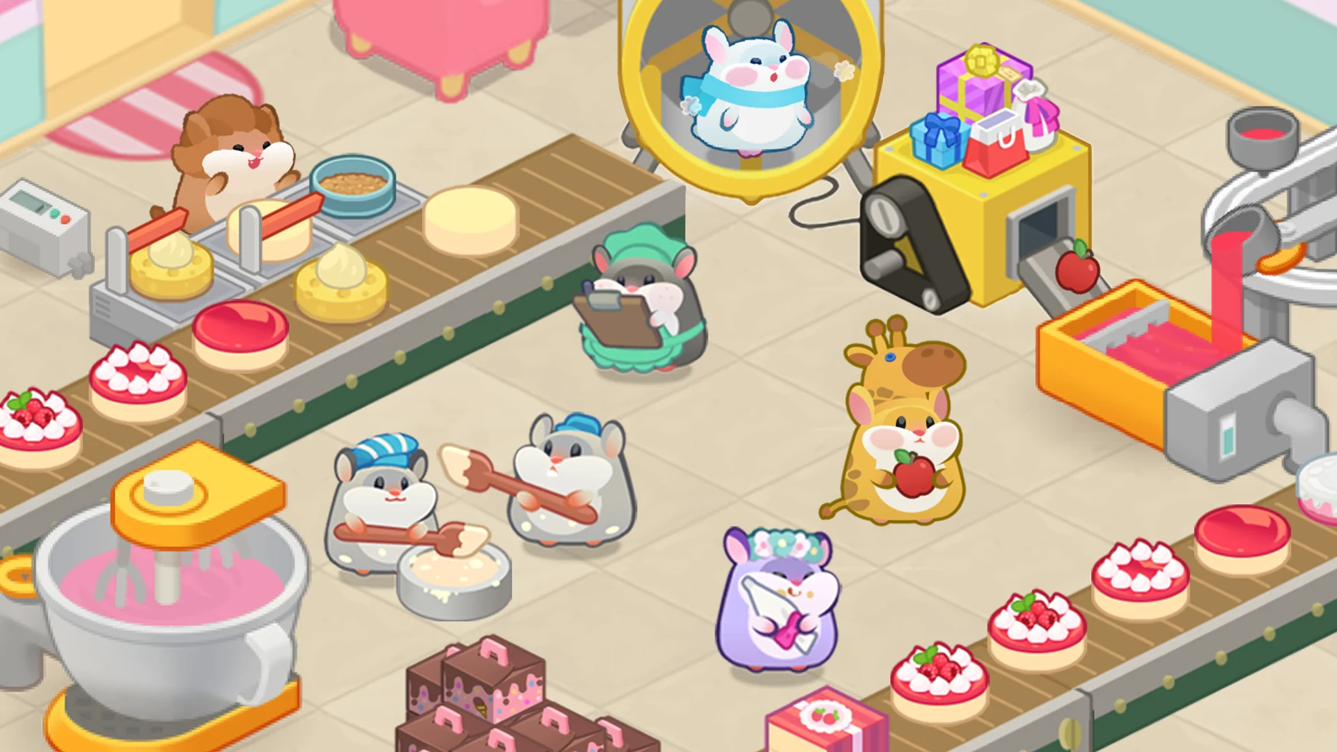 Capture d'écran Hamster cake factory 3