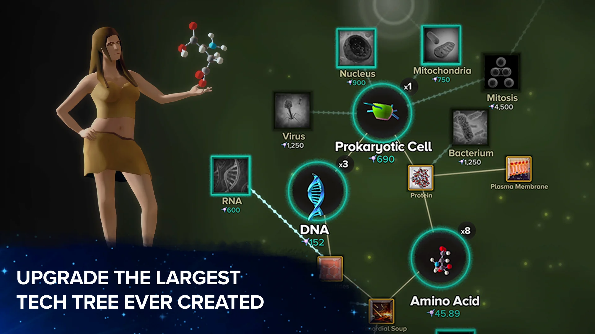 Screenshot Cell to Singularity: Evolution 5