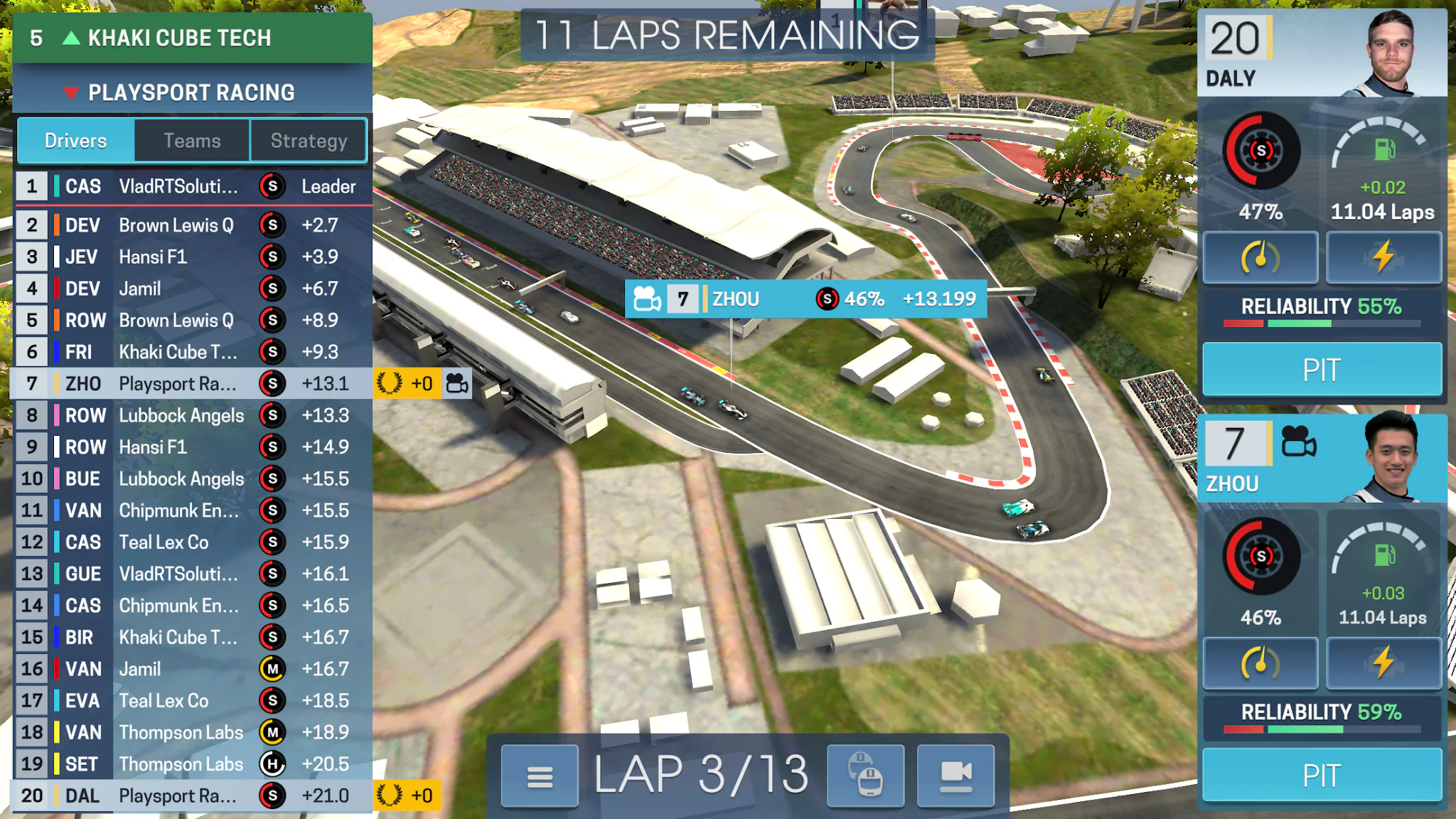 Snímek obrazovky Motorsport Manager Game 2025 3