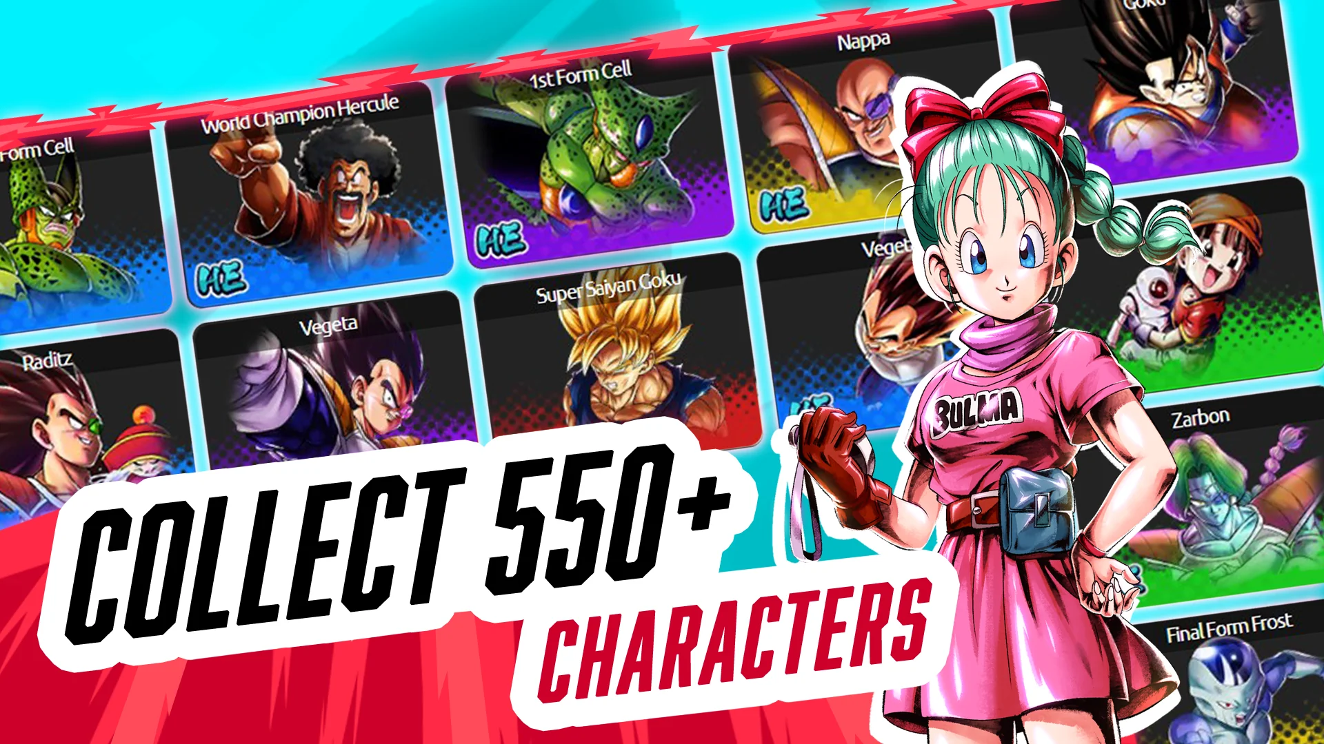 Snímek obrazovky DRAGON BALL LEGENDS 5