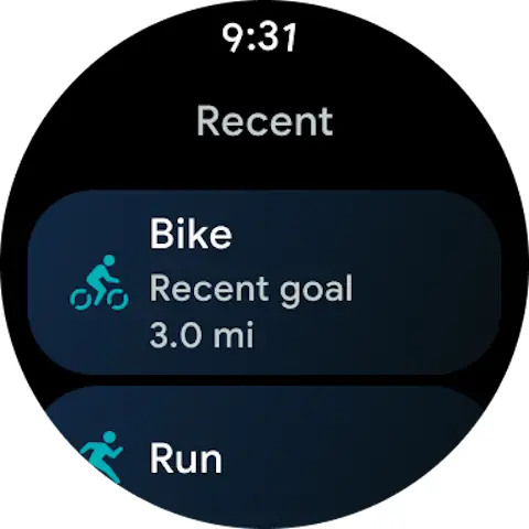 Tangkapan layar Fitbit 5