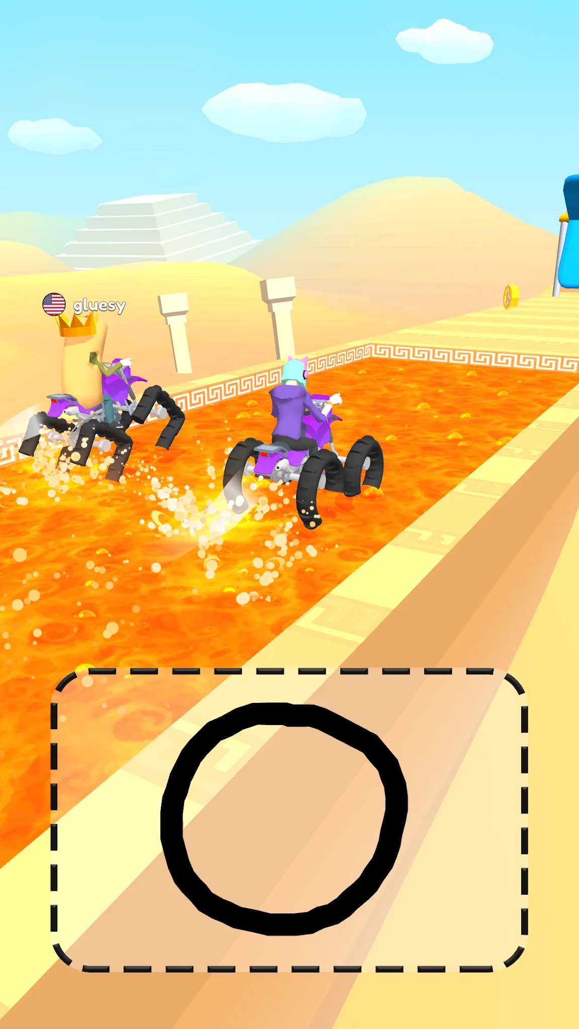 لقطة شاشة Scribble Rider %د