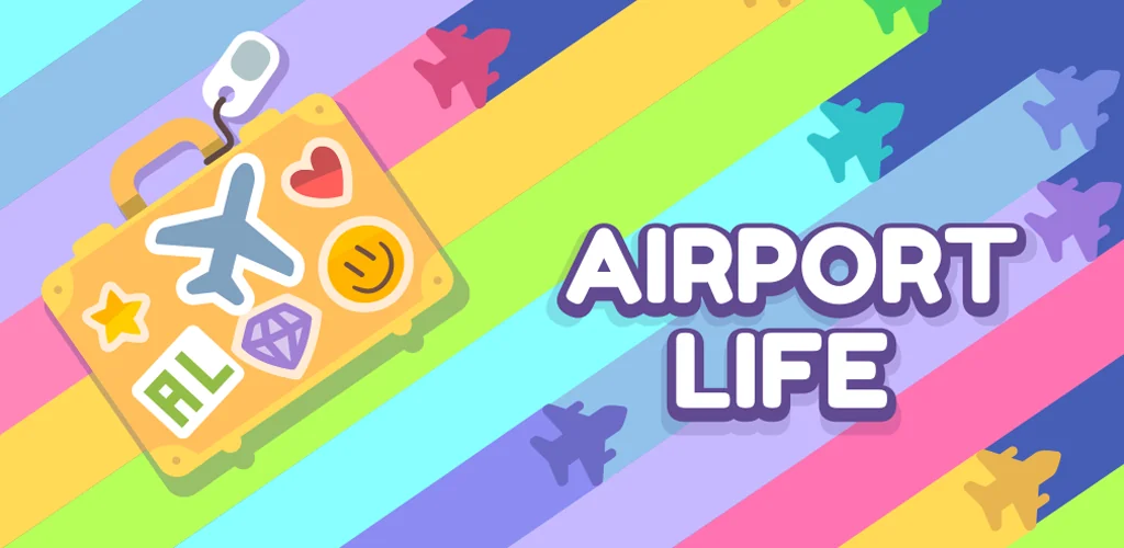 Airport Life 3D لعبة غلاف فني للأندرويد