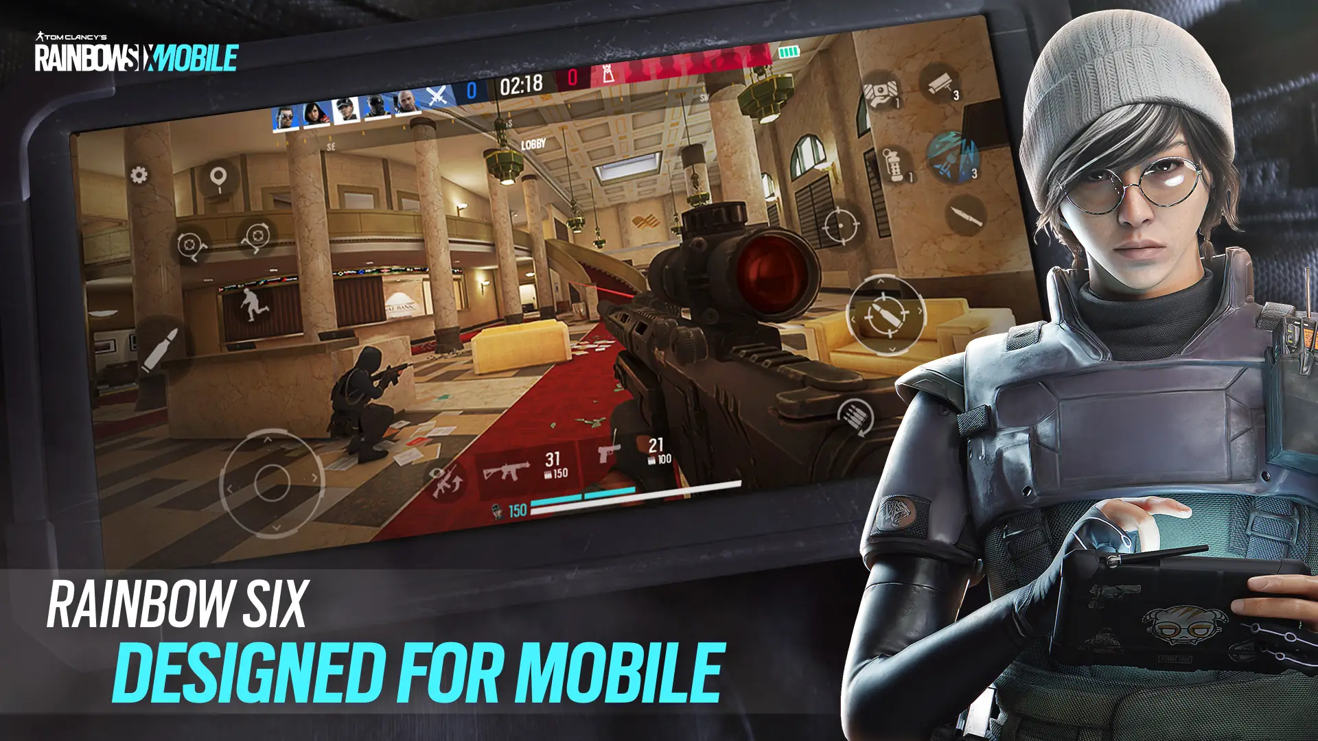 Скриншот Rainbow Six Mobile 1