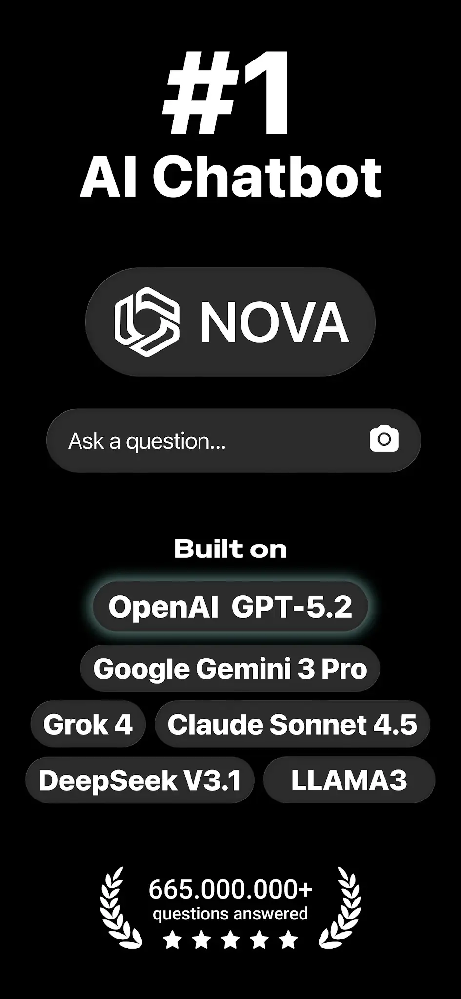 Скриншот AI Chatbot - Nova 1