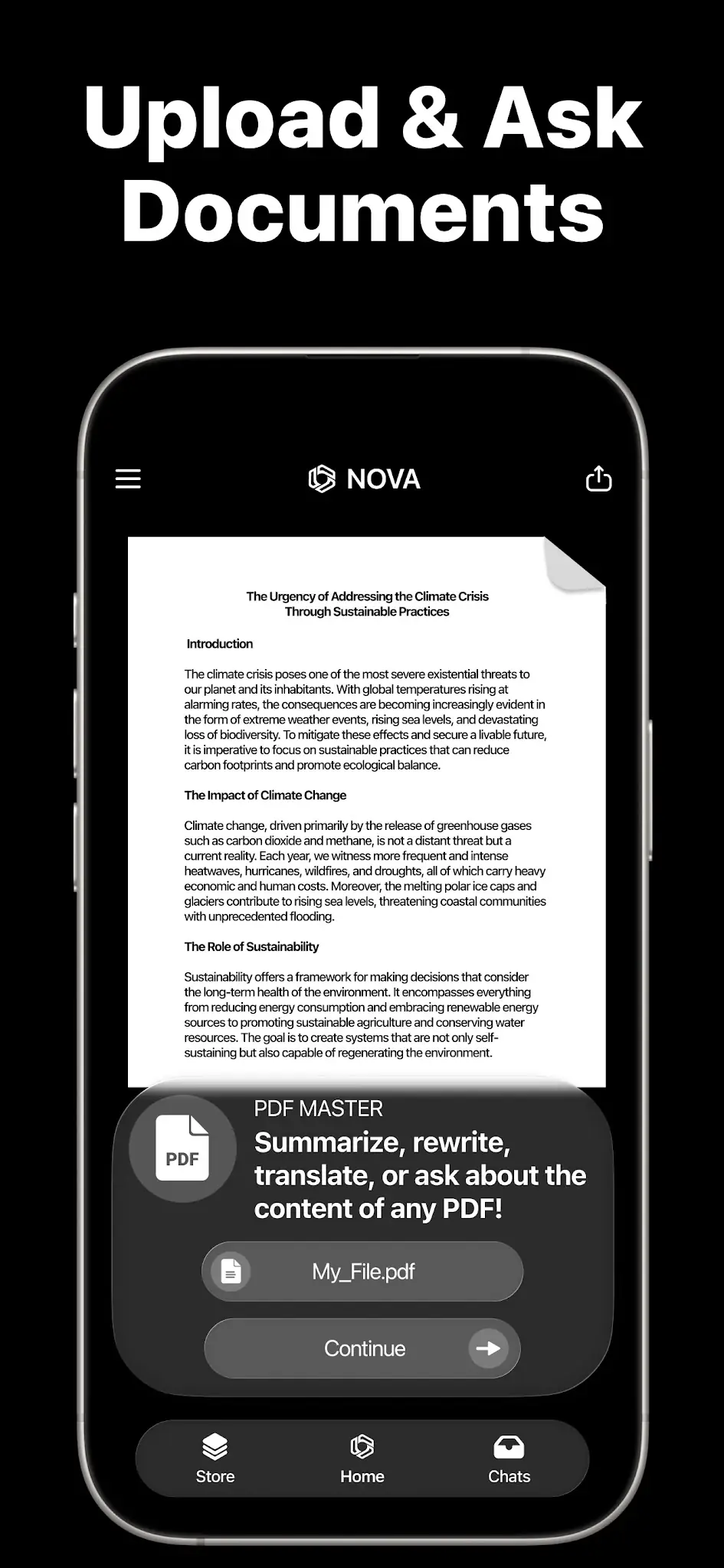 Скриншот AI Chatbot - Nova 7