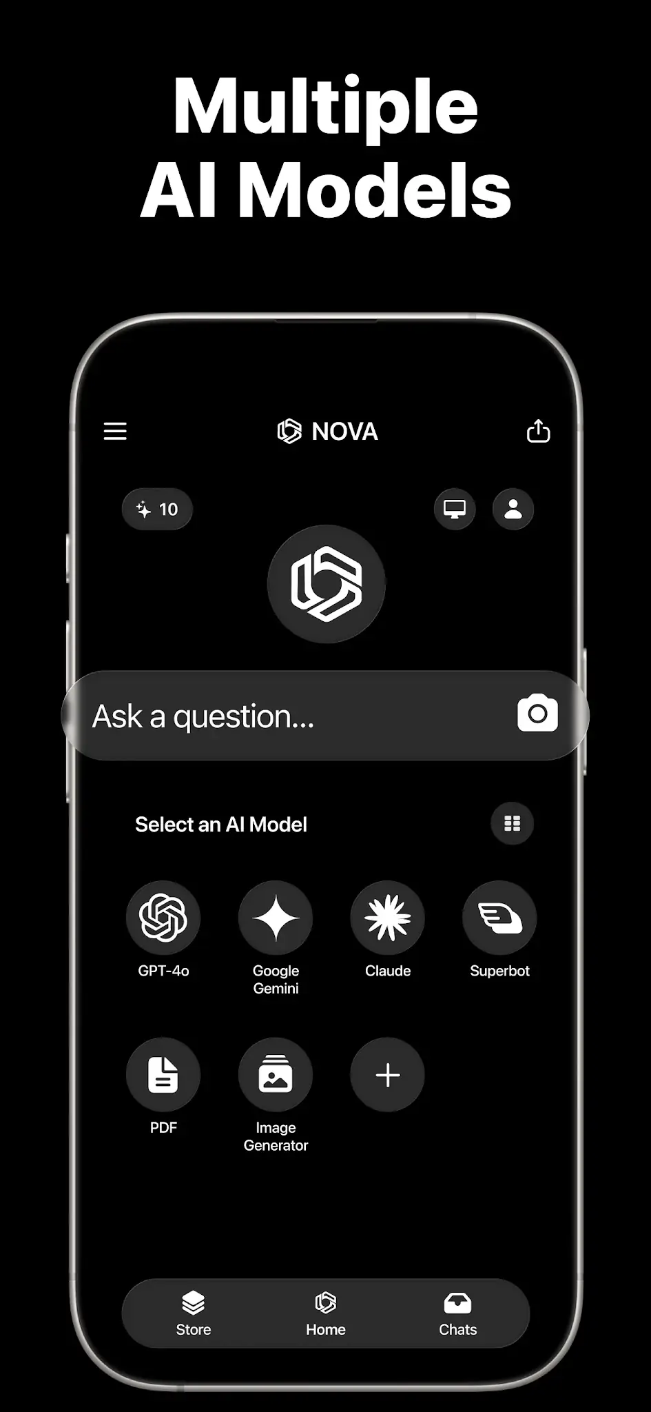 Скриншот AI Chatbot - Nova 8