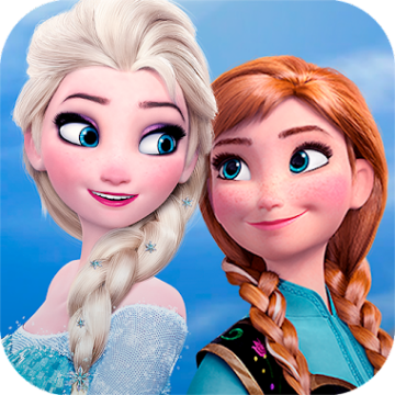 Disney Frozen Free Fall Games Ikona