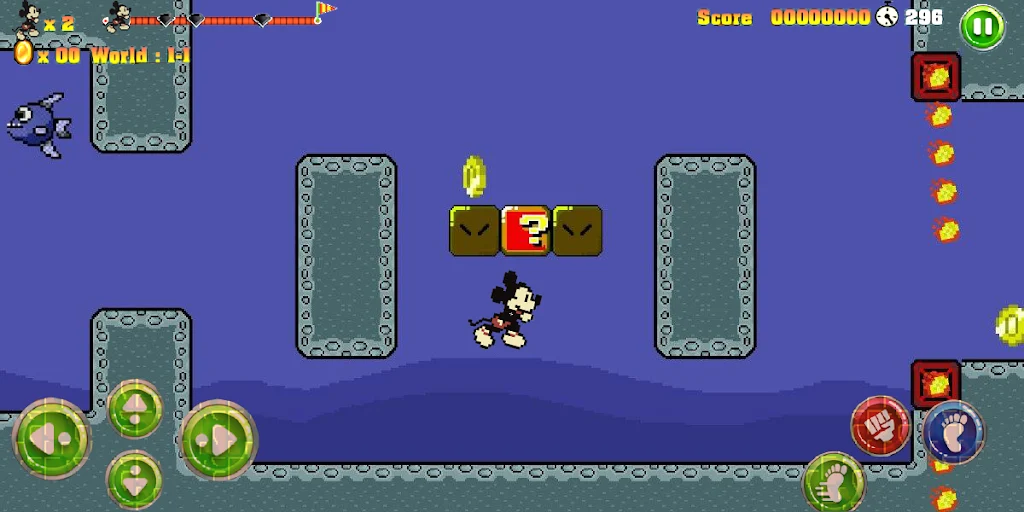 Скриншот Mickey Adventure Dash Jungle 5