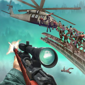 Zombie Sniper Shooting Game Ikona