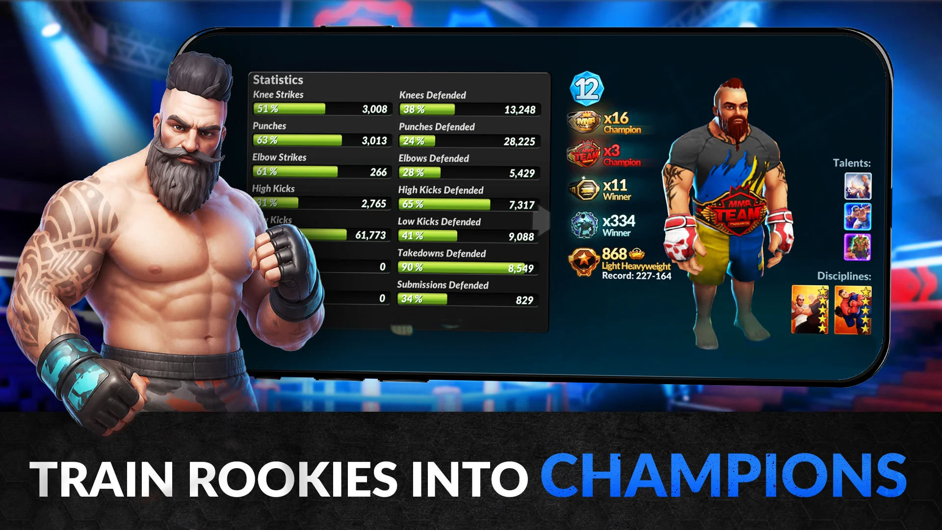 MMA Manager 2: Ultimate Fight скриншот 1