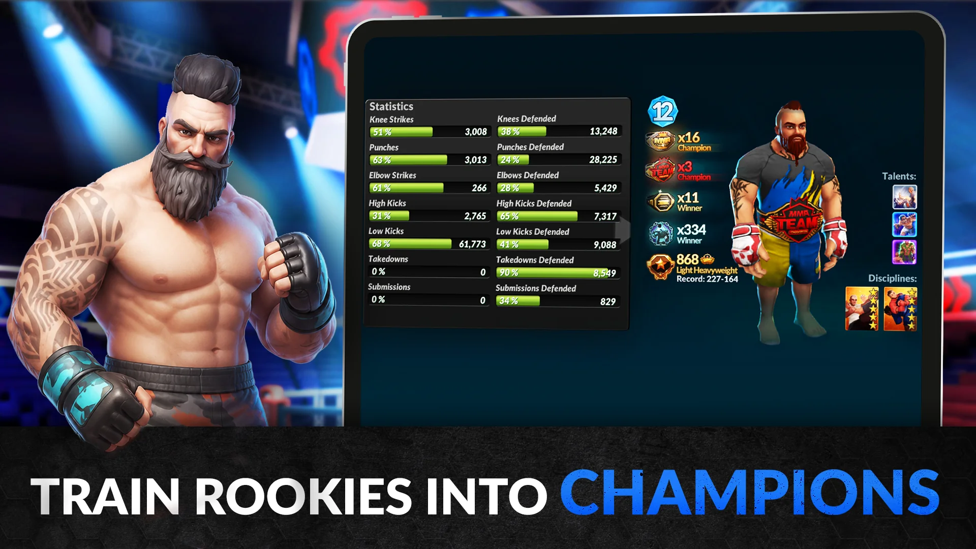 MMA Manager 2: Ultimate Fight скриншот 7