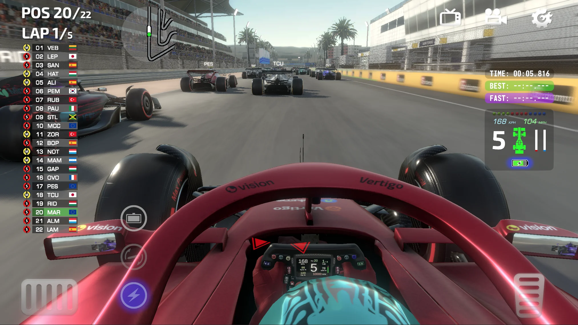 Скриншот Monoposto 1