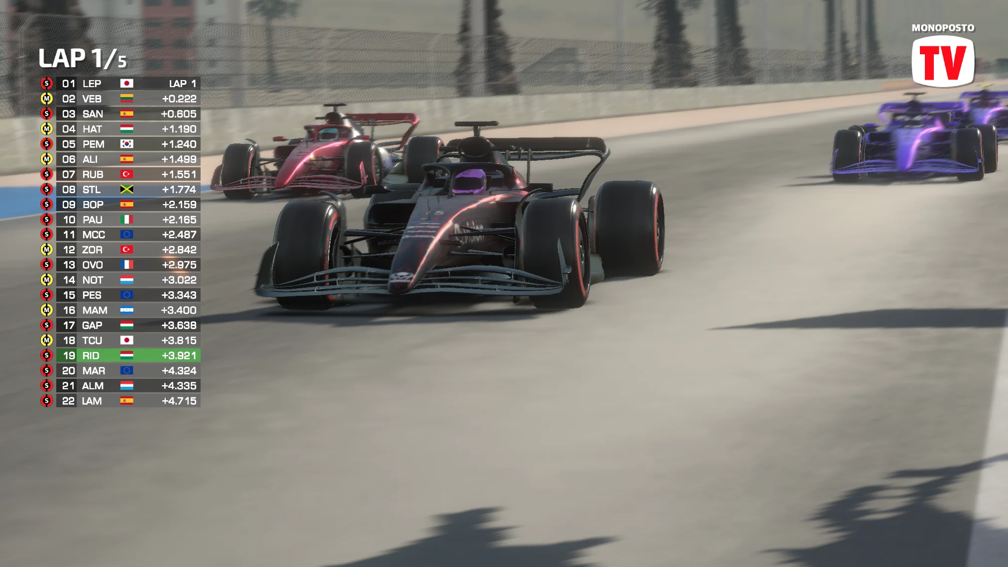 Скриншот Monoposto 5