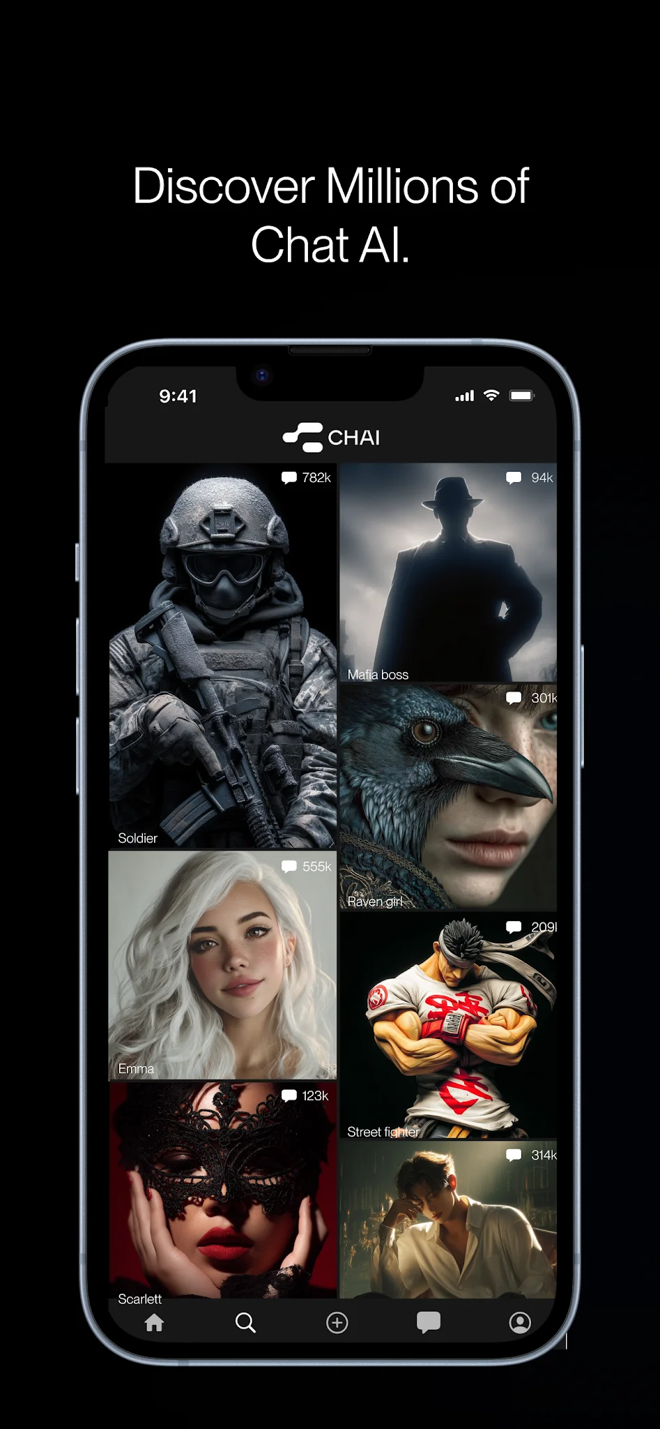 Ekran Görüntüsü Chai: Chat AI Platform 3