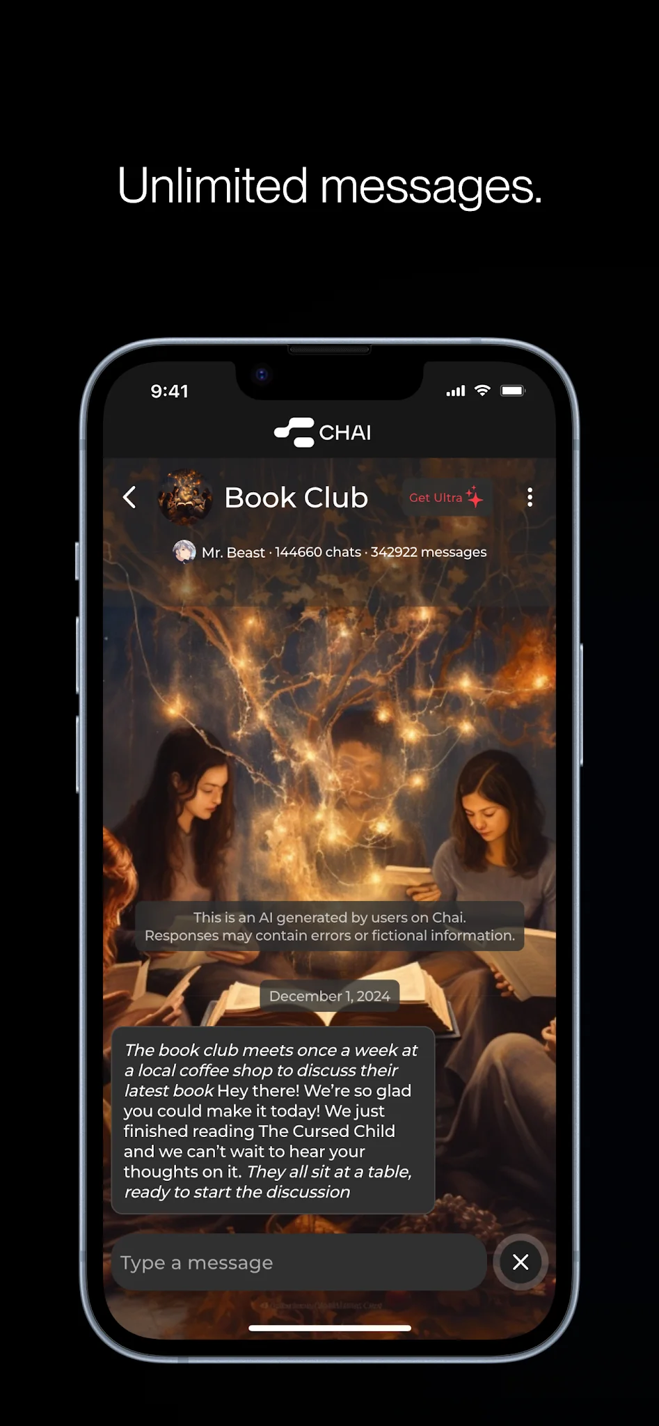 Ekran Görüntüsü Chai: Chat AI Platform 5