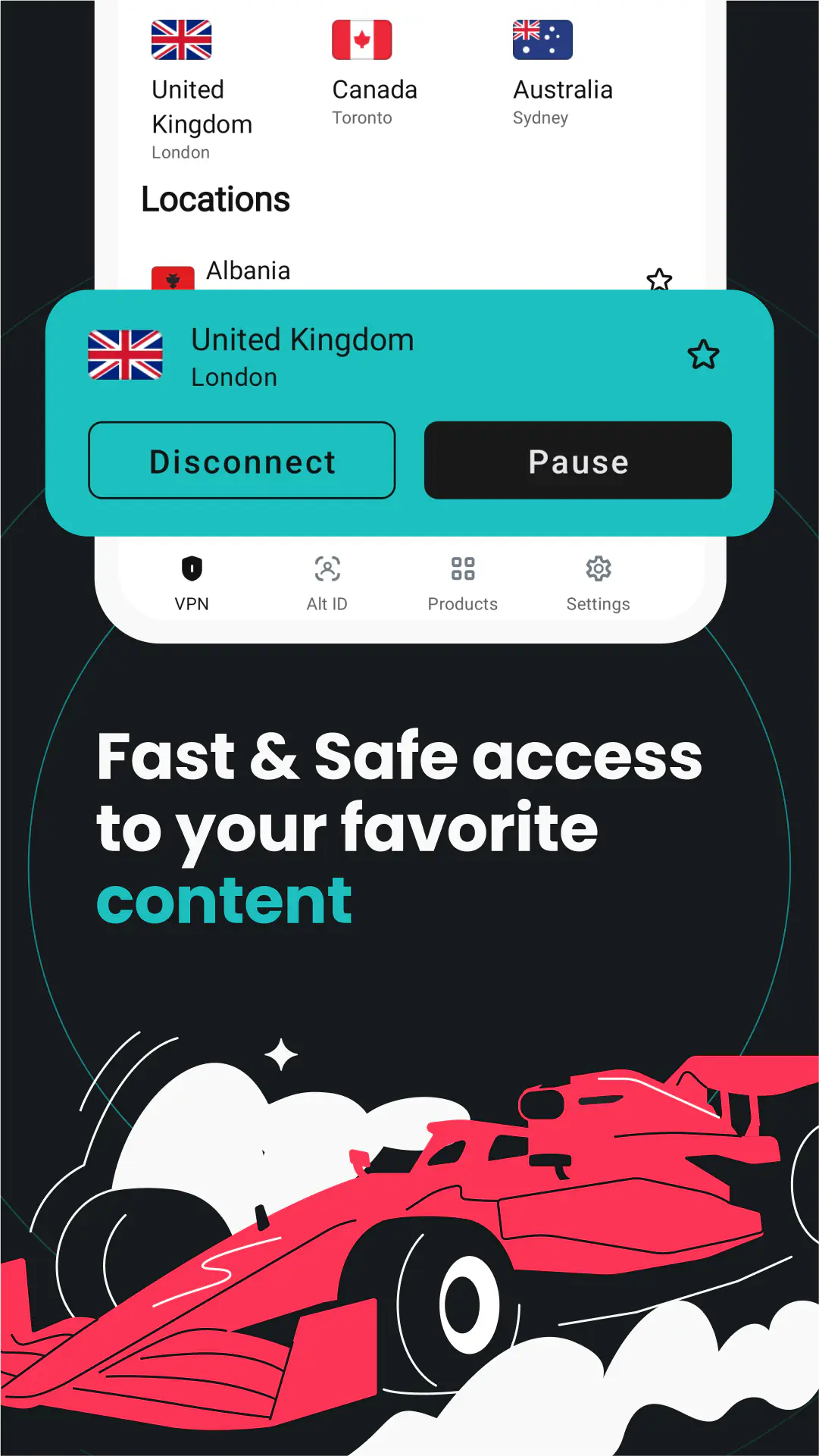 Screenshot Surfshark 2