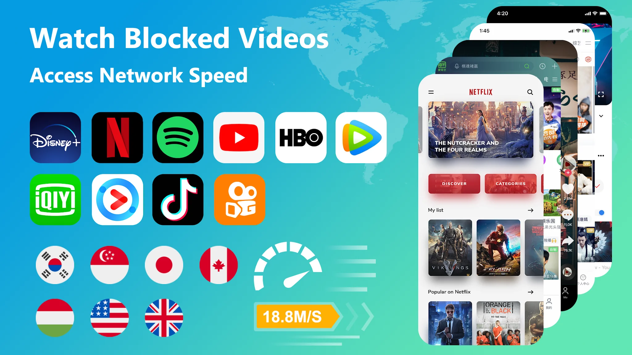 Снимка на екрана Free VPN Super 4