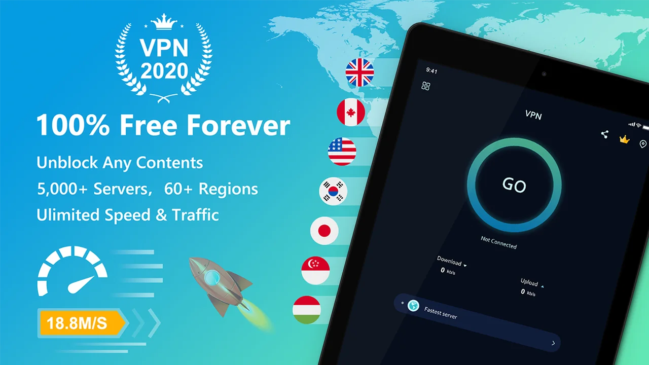 Снимка на екрана Free VPN Super 6