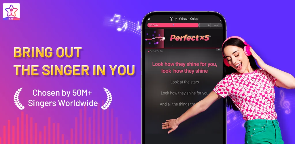 StarMaker Lite app cover art for Android