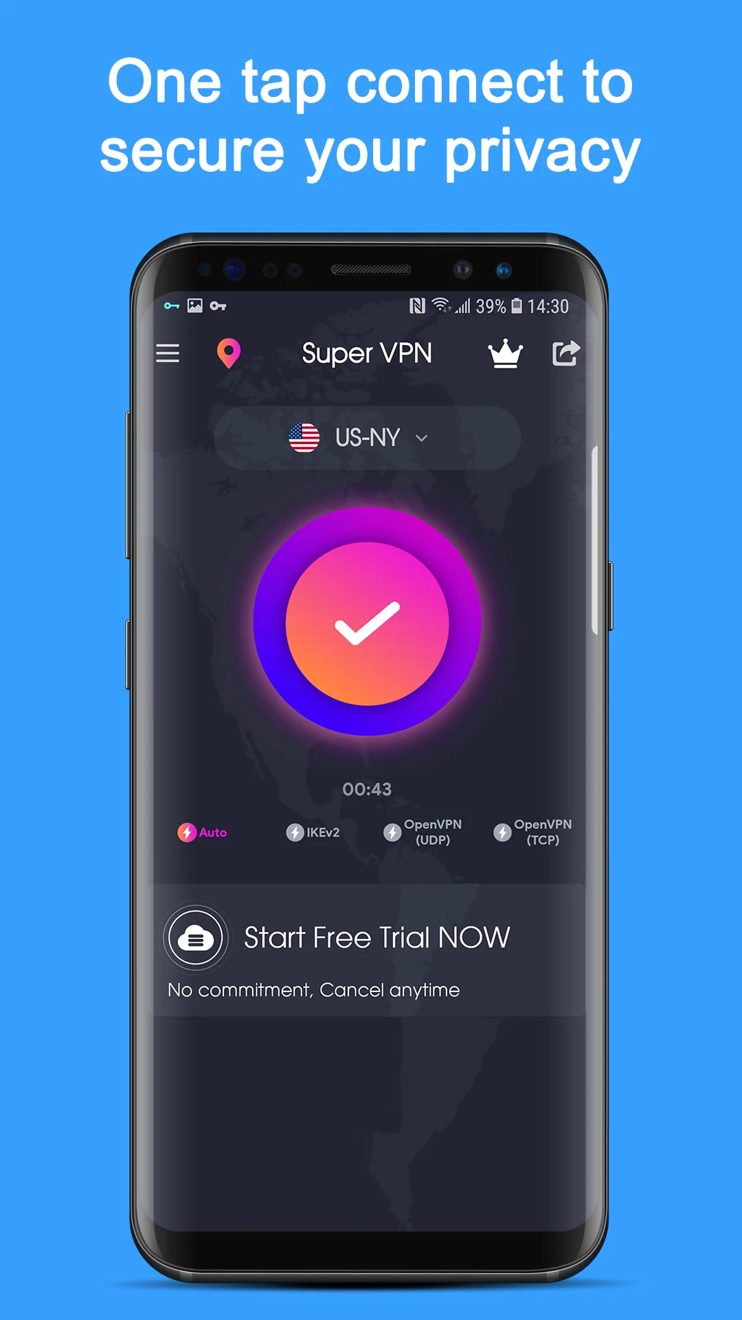 Tangkapan layar VPN Proxy Speed 1