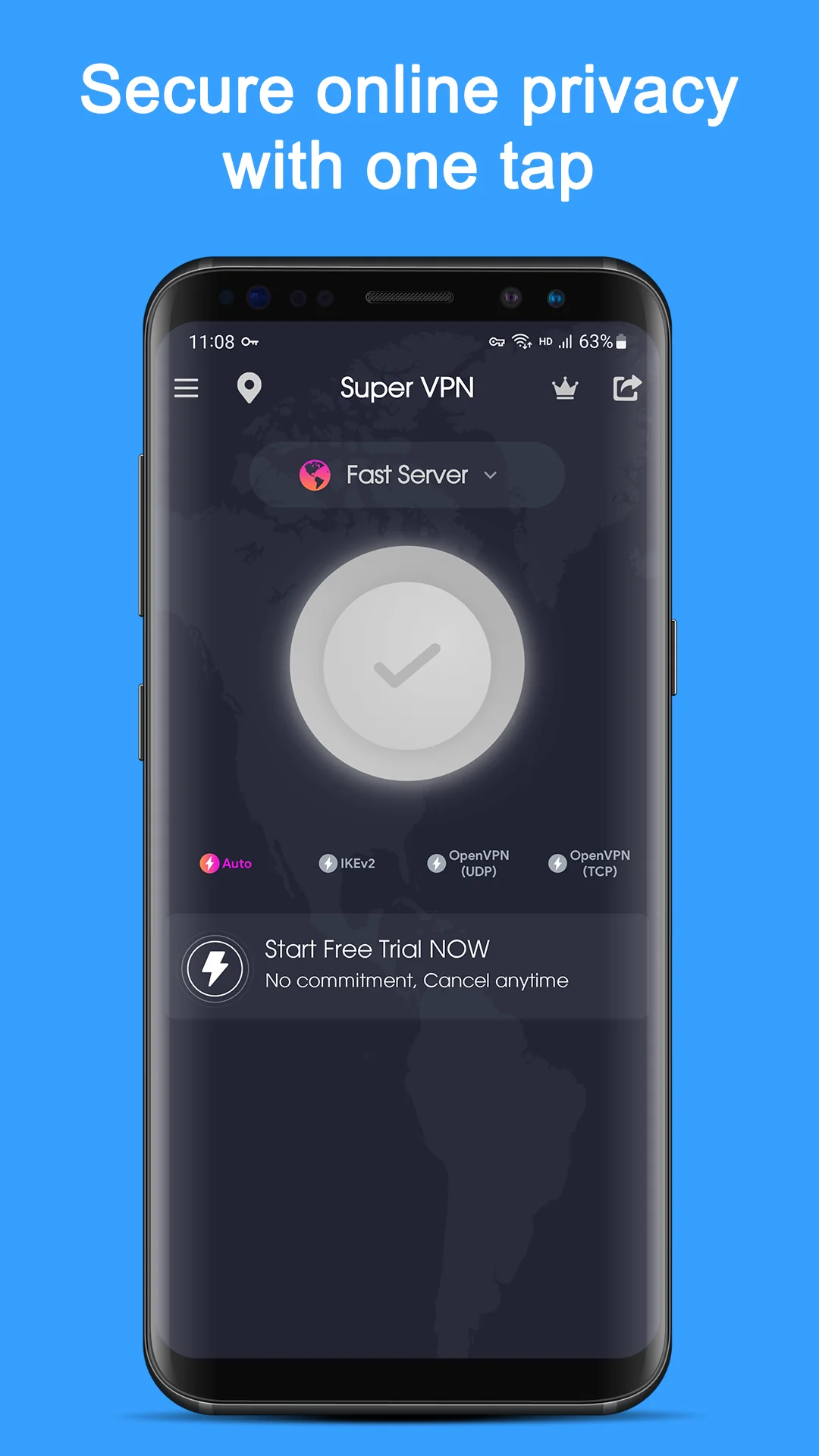 Tangkapan layar VPN Proxy Speed 4