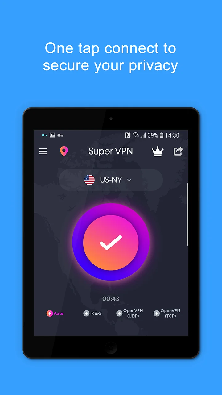 Tangkapan layar VPN Proxy Speed 5