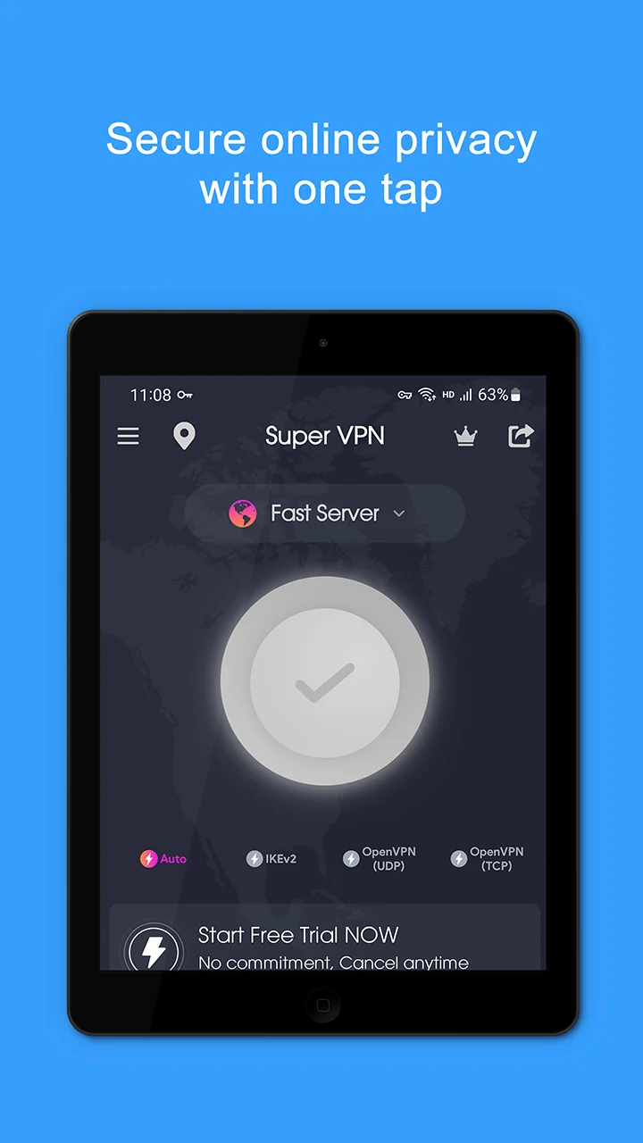 Tangkapan layar VPN Proxy Speed 8