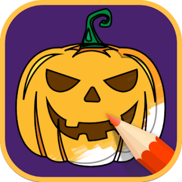 2023 Halloween Coloring Books Ikona