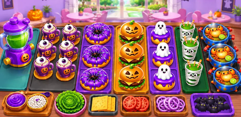 Halloween Madness Cooking Game игра обложка для Android