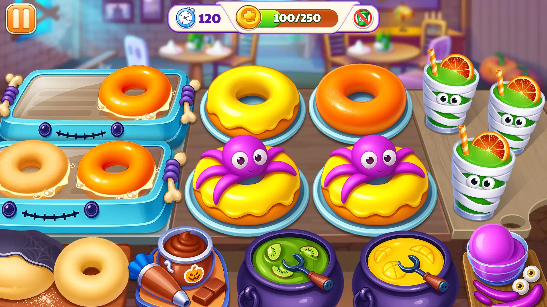 Halloween Madness Cooking Game скриншот 3